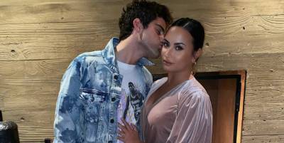 Demi Lovato and Max Ehrich Share a Chic Date Night Photo - www.harpersbazaar.com - Los Angeles