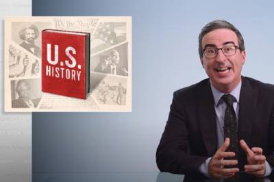 John Oliver Wants to (Literally) Rewrite History Books So You Don’t Learn About Juneteenth From ‘Watchmen’ (Video) - thewrap.com - China