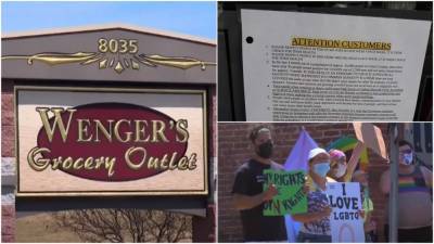 Pennsylvania store protested for sign saying LGBTQ people ‘spread deadly diseases’ - www.metroweekly.com - New York - Pennsylvania