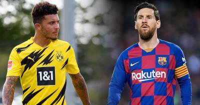 Lionel Messi may have given Manchester United a new Jadon Sancho problem - www.manchestereveningnews.co.uk - Manchester - Sancho