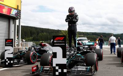 Lewis Hamilton Dedicates F1 Pole Position To Chadwick Boseman - etcanada.com - Britain - USA - Belgium