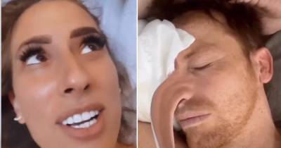 Joe Swash chases Stacey Solomon and threatens to 'put his willy on her nose' after hilarious prank - www.ok.co.uk