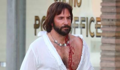 Bradley Cooper Is Bloody & Angry in New Set Photos for Paul Thomas Anderson Movie! - www.justjared.com