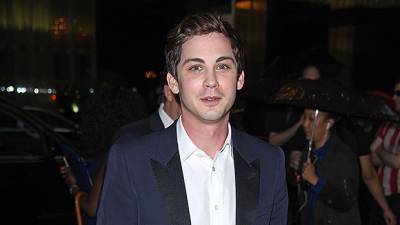 Logan Lerman, 28, Shows Off Natural Gray Streaks On Recent Outing — Before After Pics - hollywoodlife.com