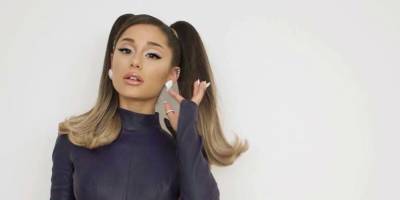 Ariana Grande’s At-Home VMAs Look Includes Baby Spice Pigtails and a Mini Skirt - www.elle.com - Los Angeles - New York