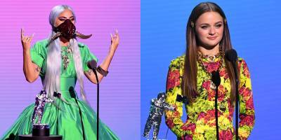 Joey King Presents Song of the Year to Lady Gaga at MTV VMAs 2020 - Watch Now! - www.justjared.com