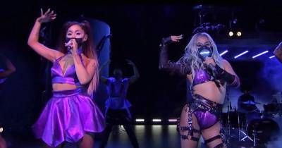 Lady Gaga and Ariana Grande Rock VMAs 2020 Performance of ‘Rain on Me’ - www.usmagazine.com