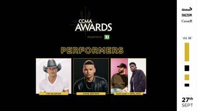Tim McGraw, Sam Hunt, Kane Brown & More To Perform At 2020 CCMA Awards - etcanada.com - Canada - Nashville - Smith - county Dallas