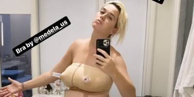 Katy Perry Shares a Candid Postpartum Selfie Days After Giving Birth to Daisy - www.harpersbazaar.com