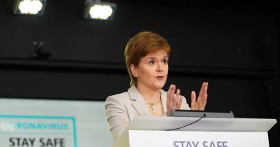 Nicola Sturgeon issues warning after Ayrshire COVID-19 cluster linked to indoor gatherings - www.dailyrecord.co.uk