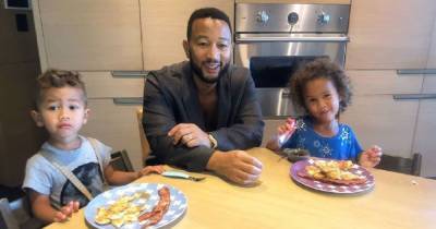 John Legend Makes Breakfast for His Kids Using an ‘Untouchable’ Pancake Recipe - www.usmagazine.com