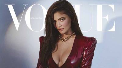 Kylie Jenner Sports Racy Latex Look for 'Vogue Hong Kong' Cover - www.etonline.com - Hong Kong