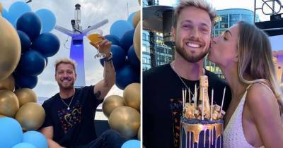 Zara McDermott throws Sam Thompson epic birthday party on boat with tapas dinner and personalised cocktails - www.ok.co.uk