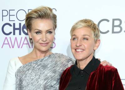 Ellen Degeneres’ wife Portia de Rossi to ‘stand by’ her through controversy - evoke.ie