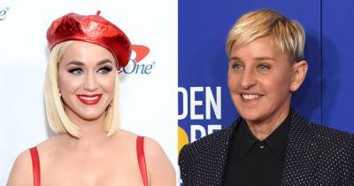 Katy Perry Supports ‘Friend’ Ellen DeGeneres Amid Toxicity Claims: ‘Sending You Love & a Hug’ - www.usmagazine.com