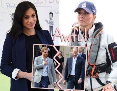 Kate Middleton ‘Devastated’ By Tell-All Book Revealing Meghan Markle Feud Details - perezhilton.com