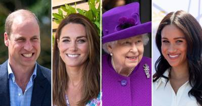 Prince William, Duchess Kate, Queen Elizabeth II and More Royals Wish Meghan Markle a Happy Birthday - www.usmagazine.com - Britain - Los Angeles