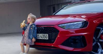 'It was a mistake': Audi apologises over car advert showing little girl eating a banana - www.manchestereveningnews.co.uk - Germany