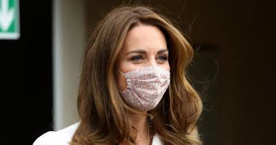 Duchess Kate Wears a Face Mask at Event for the 1st Time Amid the Coronavirus Pandemic - www.usmagazine.com - Britain - city Sheffield