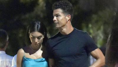 Cristiano Ronaldo & Girlfriend Georgina Rodriguez Couple Up for Date Night in Italy - www.justjared.com - Italy