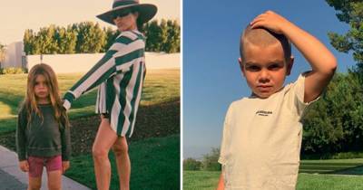 Kourtney Kardashian’s son Reign, five, shaves off long flowing locks – following troll comments about length of hair - www.ok.co.uk