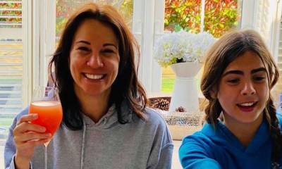 Andrea Mclean stuns in makeup-free selfie after 'honest conversation' with daughter Amy - hellomagazine.com