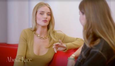 Rosie Huntington-Whiteley Does A Deep Dive Into The Beauty Industry With Quibi’s ‘About Face’ - etcanada.com
