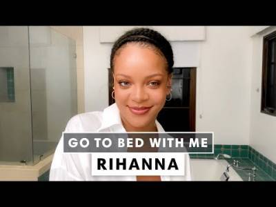 Rihanna Goes Makeup-Free To Share Her Nighttime Skincare Routine — WATCH! - perezhilton.com - county Harper