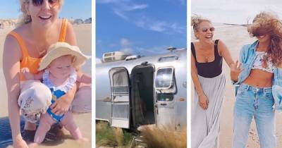 Inside Lydia Bright's Instagrammable beach holiday to Kent with baby Loretta and her family - www.ok.co.uk - county Kent