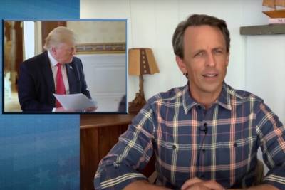 Seth Meyers: ‘Even a Therapist Would Be Too Challenging for Trump’ (Video) - thewrap.com - USA
