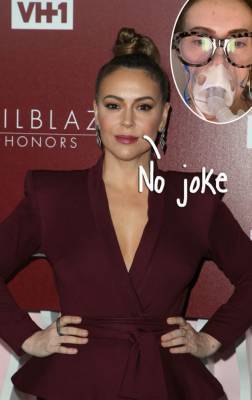 Alyssa Milano Reveals Positive COVID-19 Antibodies Result Months After Thinking She ‘Was Dying’ - perezhilton.com