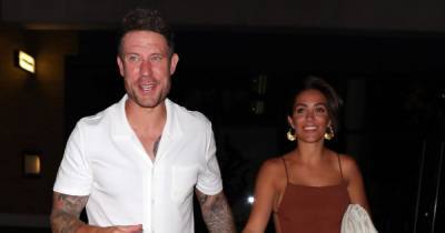 Frankie and Wayne Bridge hit the town to celebrate his 40th birthday in style - www.ok.co.uk