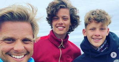 Jeff Brazier shares snaps from his road trip adventure with sons Bobby and Freddie - www.ok.co.uk