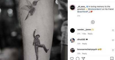 Zach Braff gets tattoo in honour of Nick Cordero - www.msn.com