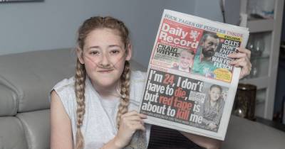 Scot with Cystic fibrosis fears she won't live to see miracle drug approved for use - www.dailyrecord.co.uk - Scotland