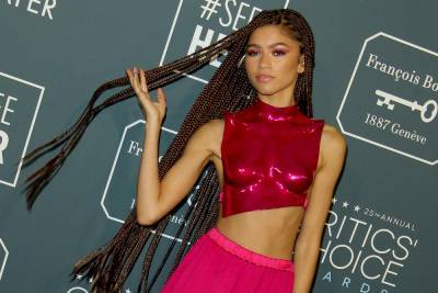 Zendaya wore exclusively black designers for InStyle cover shoot - www.hollywood.com