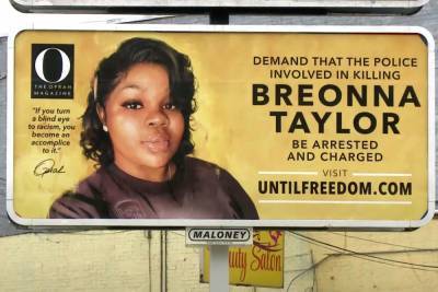 Oprah buys billboards demanding justice for Breonna Taylor in Kentucky - nypost.com - Taylor - Kentucky