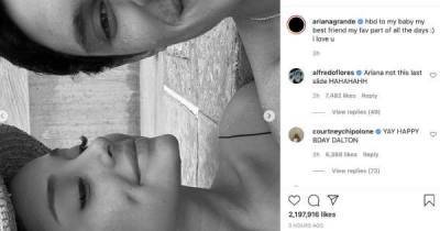 Ariana Grande gushes over Dalton Gomez: 'My favourite part of the day' - www.msn.com