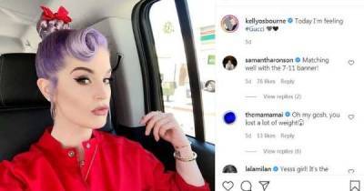 Kelly Osbourne looks unrecognisable after dramatic four stone weight loss - www.msn.com