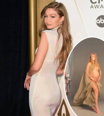 Gigi Hadid Debuts BTS Footage From Her Sizzling Maternity Shoot! - perezhilton.com