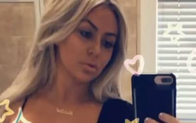 Aubrey O'Day Posts New Selfie Videos After Being Spotted by Paparazzi - www.justjared.com