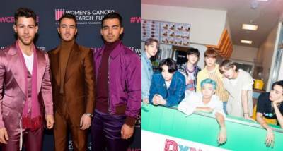 BTS on Hot 100: Jonas Brothers applaud septet on being 3rd band to debut at No 1; The Weeknd sends wishes - www.pinkvilla.com - Britain - South Korea - North Korea