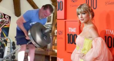 Arnold Schwarzenegger is working out to Taylor Swift music and his son Patrick has the most relatable reaction - www.pinkvilla.com - California