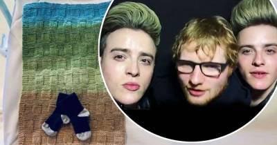 Ed Sheeran secretly told Jedward about the birth of his daughter - www.msn.com - Ireland - Antarctica