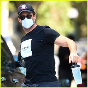 Hugh Jackman Hits The Gym While Preparing For 'Music Man' With Virtual Dance Classes - www.justjared.com - New York