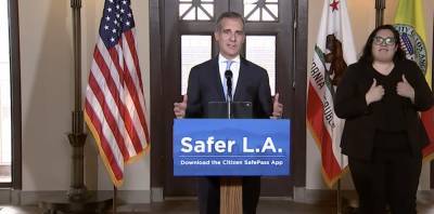 Los Angeles Coronavirus Update: Mayor Eric Garcetti Wants To Track Your Movements, Anonymously Of Course - deadline.com - Los Angeles - Los Angeles