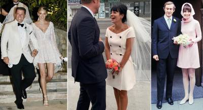 The best celebrity short wedding dresses - www.who.com.au