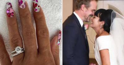 Lily Allen shows off new wedding ring and bridal manicure on Instagram - www.msn.com - London