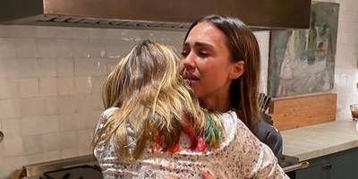 Jessica Alba Cries When She Realizes Her 12-Year-Old Daughter Honor Is Taller Than Her Now! - www.justjared.com