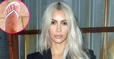 Kim Kardashian Shuts Down ‘Wild’ Theory From Fans That She Has 6 Toes - www.usmagazine.com